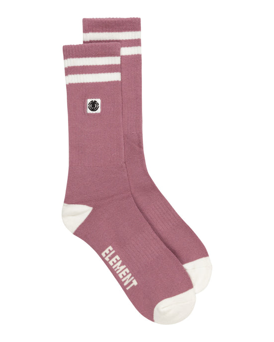 Element Men's Clearsight Skate Socks Wistful Mauve ELYAA00183_PMJ0