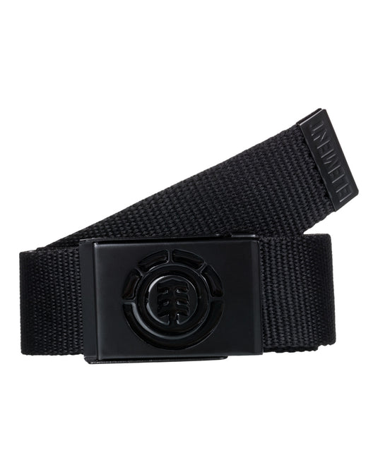 Element Beyond 2.0 Webbing Belt Flint Black ELYAA00190-FBK