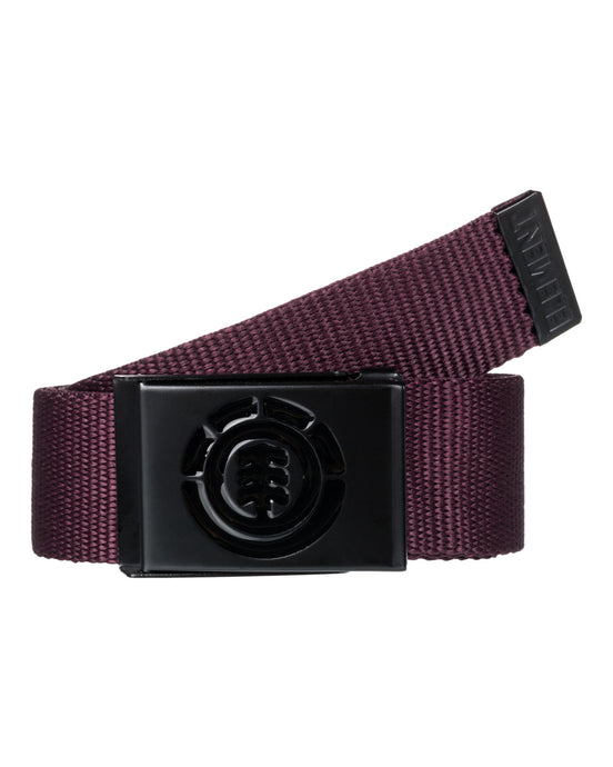 Element Men's Beyond 2.0 Webbing Belt Wine ELYAA00190-RRG0