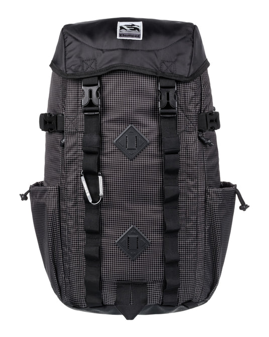 Element Men's Furrow Large Outdoor Backpack Flint Black ELYBP00151-FBK