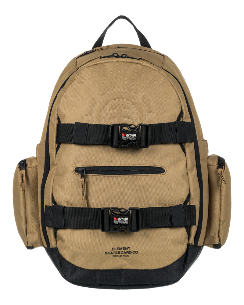 Load image into Gallery viewer, Element Men&#39;s Mohave 2 Large Skate Backpacks Dull Gold ELYBP00155-CNE0
