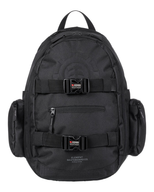 Element Men's Mohave 2 Large Skate Backpacks Flint Black ELYBP00155-FBK