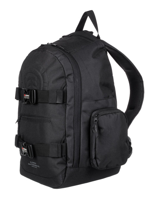 Element Men's Mohave 2 Large Skate Backpacks Flint Black ELYBP00155-FBK