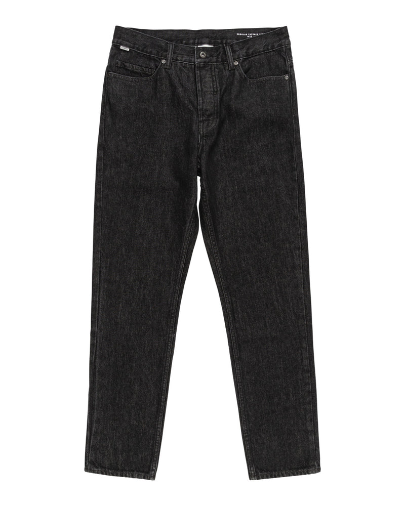 Load image into Gallery viewer, Element Men&#39;s Regular Tapered Jeans Washed Black ELYDP00116-WAA
