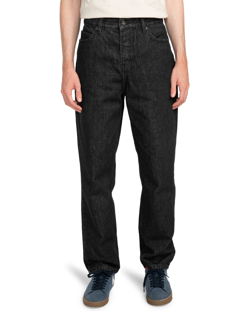 Load image into Gallery viewer, Element Men&#39;s Regular Tapered Jeans Washed Black ELYDP00116-WAA
