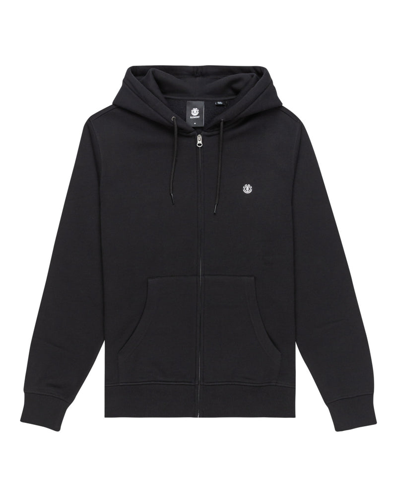 Load image into Gallery viewer, Element Men&#39;s Cornell Classic Zip Up Hoodie Flint Black ELYFT00170_FBK
