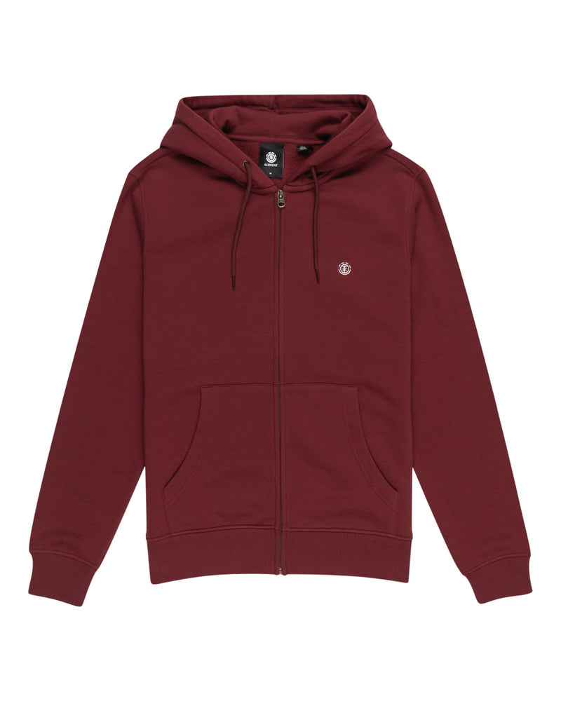 Load image into Gallery viewer, Element Men&#39;s Cornell Classic Zip Up Hoodie Tawny Port ELYFT00170_RSP0
