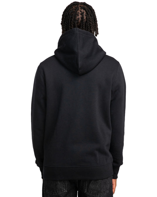 Element Men's Cornell Classic Zip Up Hoodie Flint Black ELYFT00170_FBK