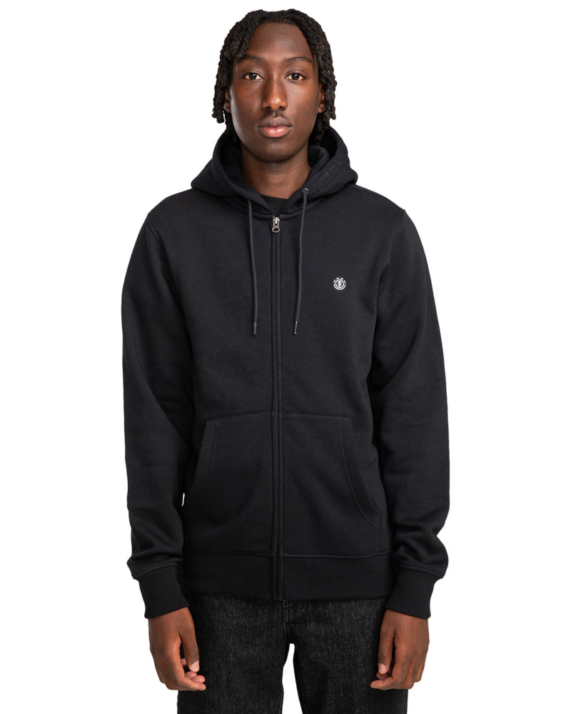 Load image into Gallery viewer, Element Men&#39;s Cornell Classic Zip Up Hoodie Flint Black ELYFT00170_FBK
