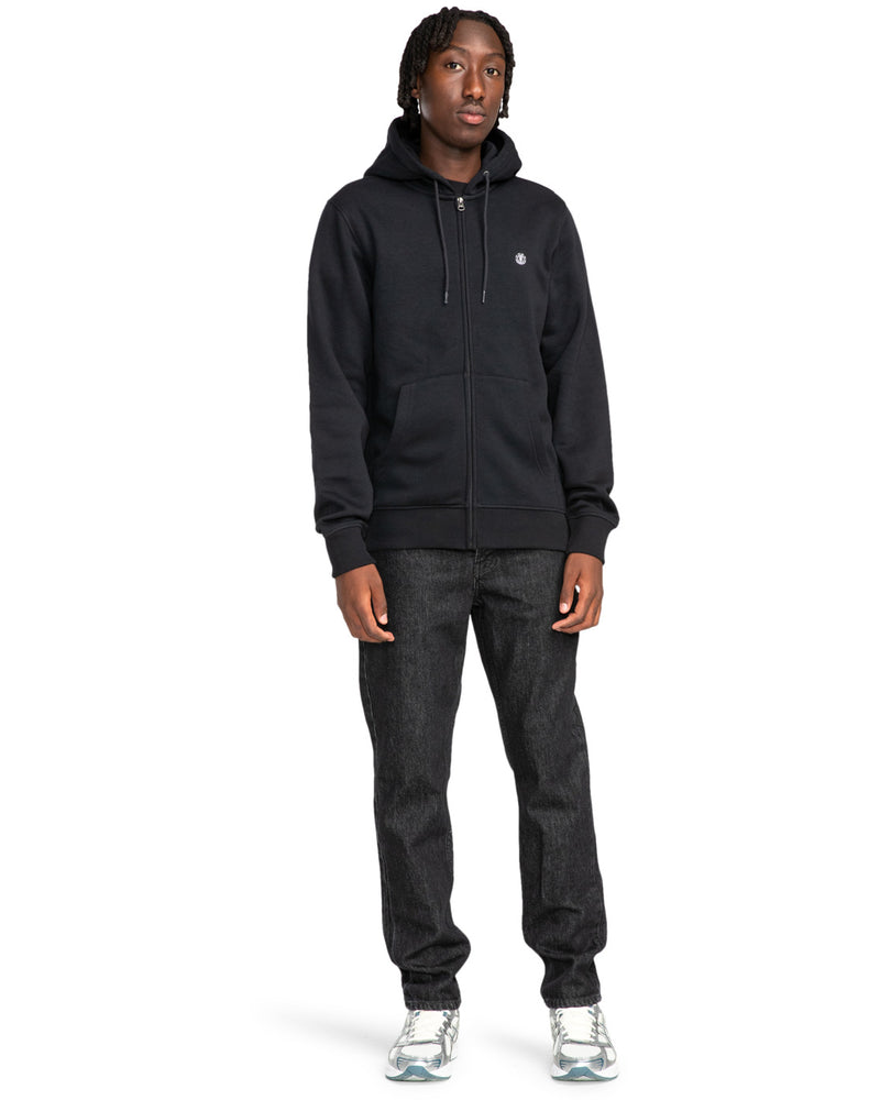 Load image into Gallery viewer, Element Men&#39;s Cornell Classic Zip Up Hoodie Flint Black ELYFT00170_FBK
