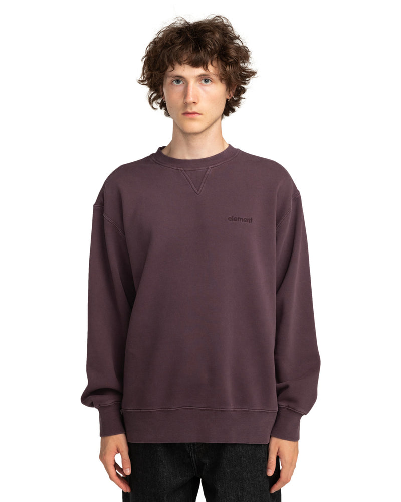 Load image into Gallery viewer, Element Men&#39;s Cornell 3.0 Pullover Sweatshirt Plum Perfect ELYFT00172_PSN0
