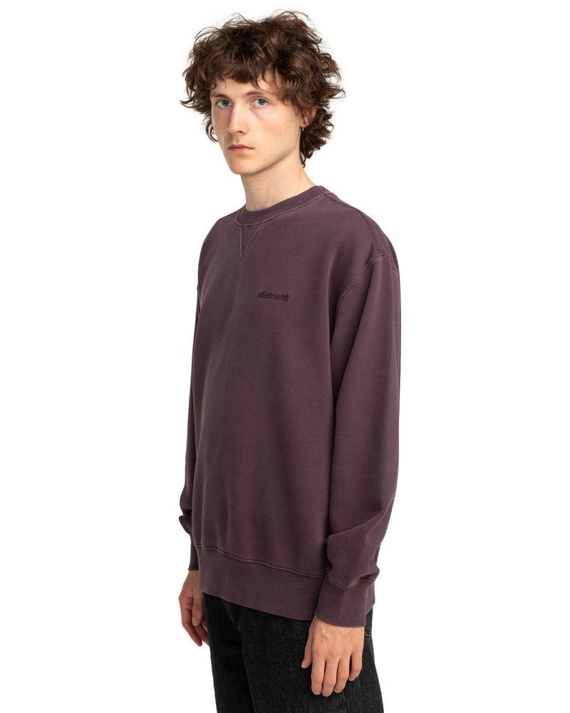 Load image into Gallery viewer, Element Men&#39;s Cornell 3.0 Pullover Sweatshirt Plum Perfect ELYFT00172_PSN0
