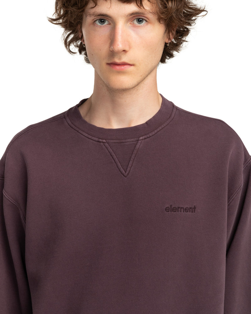 Load image into Gallery viewer, Element Men&#39;s Cornell 3.0 Pullover Sweatshirt Plum Perfect ELYFT00172_PSN0
