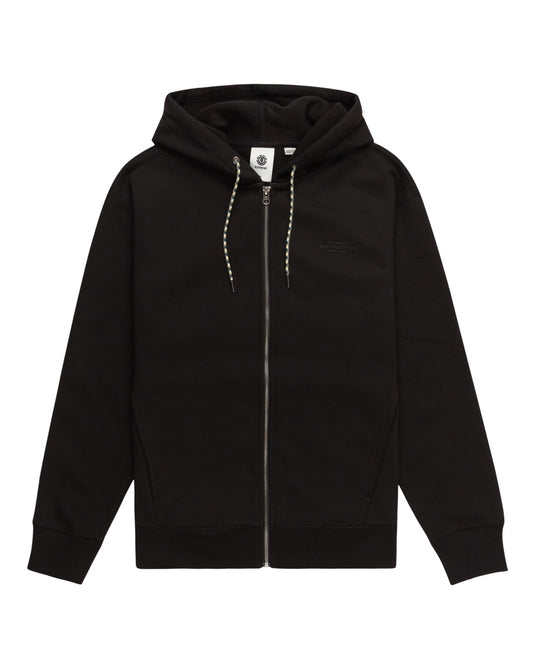 Element Men's Rain Cornell - Zip - Up Hoodie Flint Black ELYFT00182_FBK