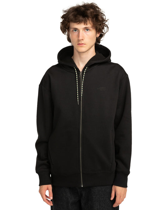 Element Men's Rain Cornell - Zip - Up Hoodie Flint Black ELYFT00182_FBK