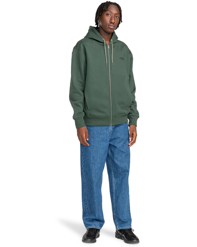 Load image into Gallery viewer, Element Men&#39;s Rain Cornell - Zip - Up Hoodie Deep Forest ELYFT00182_KSW0
