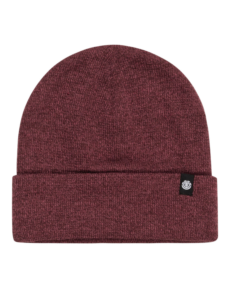 Load image into Gallery viewer, Element Men&#39;s Carrier Beanie Decadent Chocolate Heather ELYHA00162-RSQH
