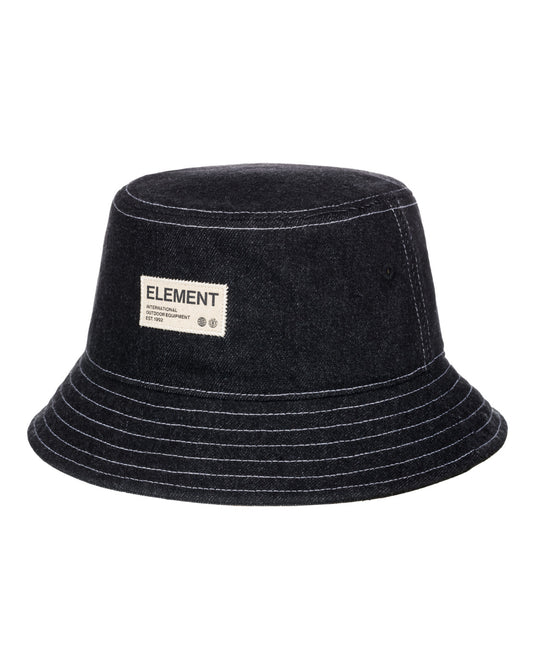 Element Men's Eager Bucket Hat Washed Black ELYHA00193-WAA