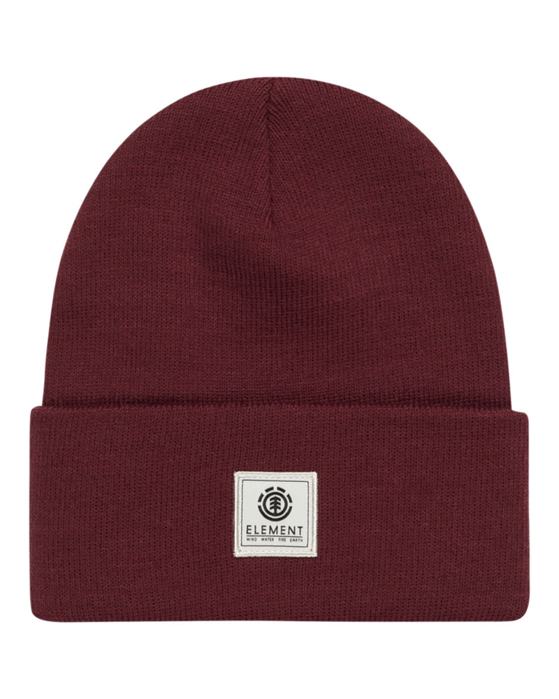 Load image into Gallery viewer, Element Men&#39;s Dusk Classic Beanie Tawny Port ELYHA00209-RSP0
