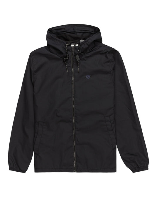 Element Men's Alder Windbreaker Jacket Flint Black ELYJK00207-FBK