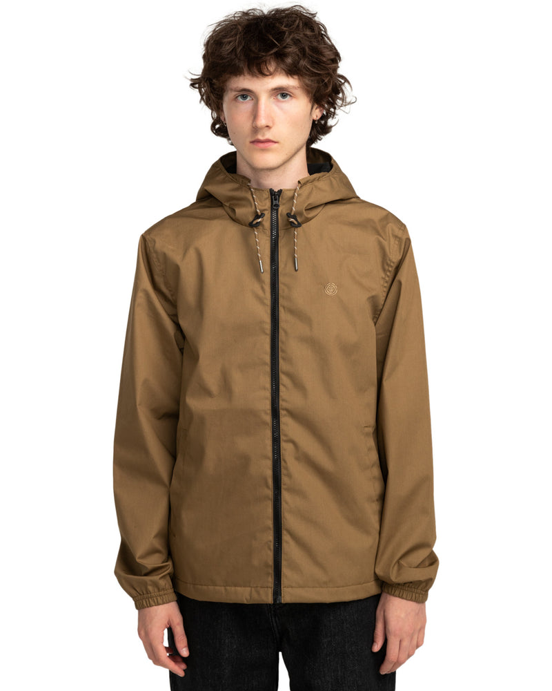 Load image into Gallery viewer, Element Men&#39;s Alder Windbreaker Jacket Kangaroo ELYJK00207-CPT0
