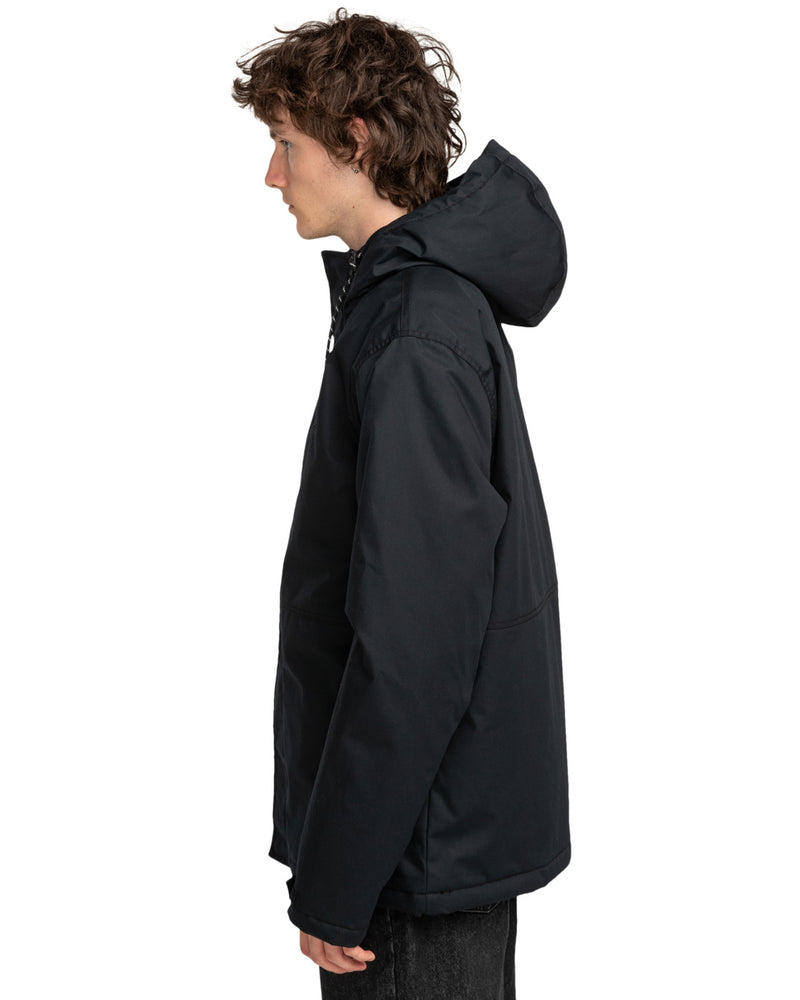 Load image into Gallery viewer, Element Men&#39;s Alder Parka Jacket Flint Black ELYJK00208_FBK
