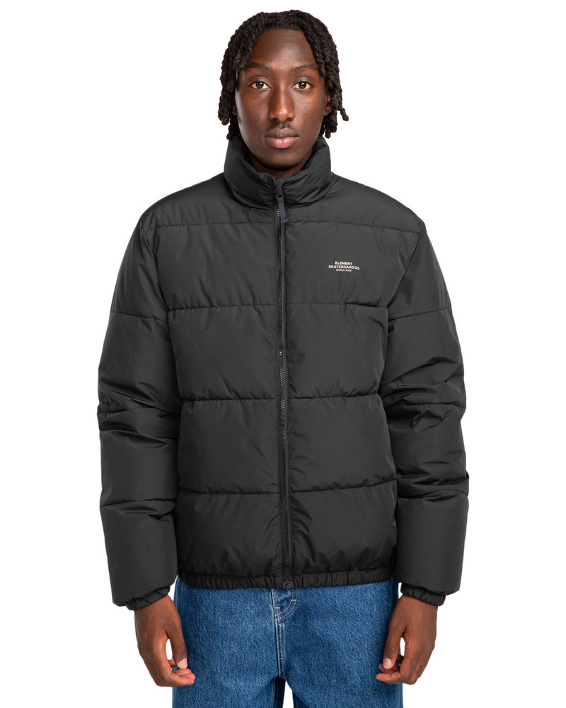 Load image into Gallery viewer, Element Men&#39;sClassic Puffer Jacket Flint Black ELYJK00209_FBK
