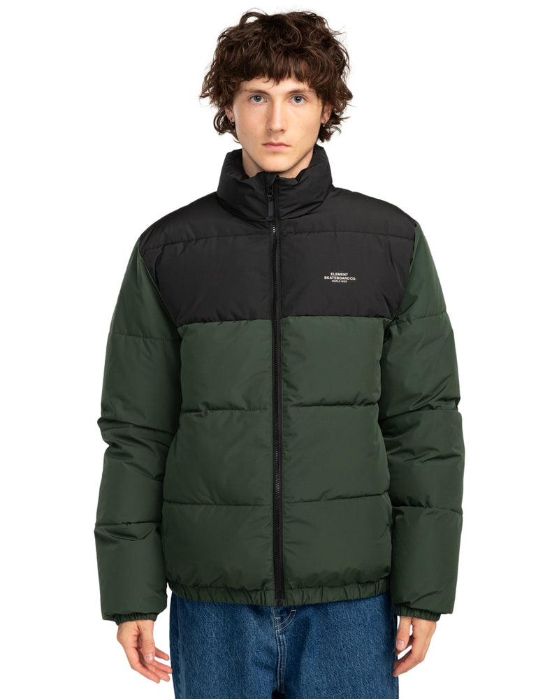 Load image into Gallery viewer, Element Men&#39;sClassic Puffer Jacket Deep Forest ELYJK00209_KSW0
