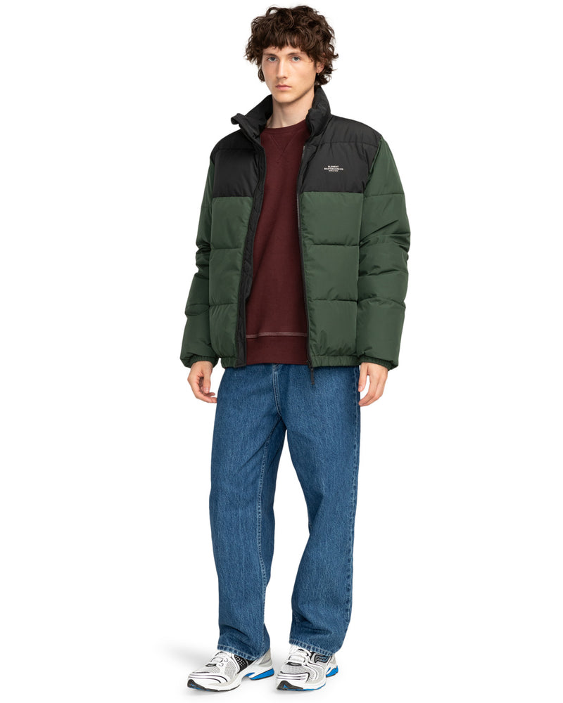 Load image into Gallery viewer, Element Men&#39;sClassic Puffer Jacket Deep Forest ELYJK00209_KSW0
