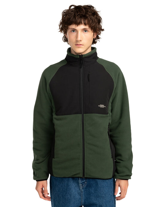 Element Men's Classic Polar Fleece Jacket Deep Forest ELYJK00221_KSW0