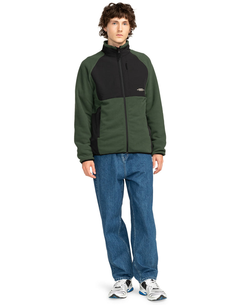 Load image into Gallery viewer, Element Men&#39;s Classic Polar Fleece Jacket Deep Forest ELYJK00221_KSW0
