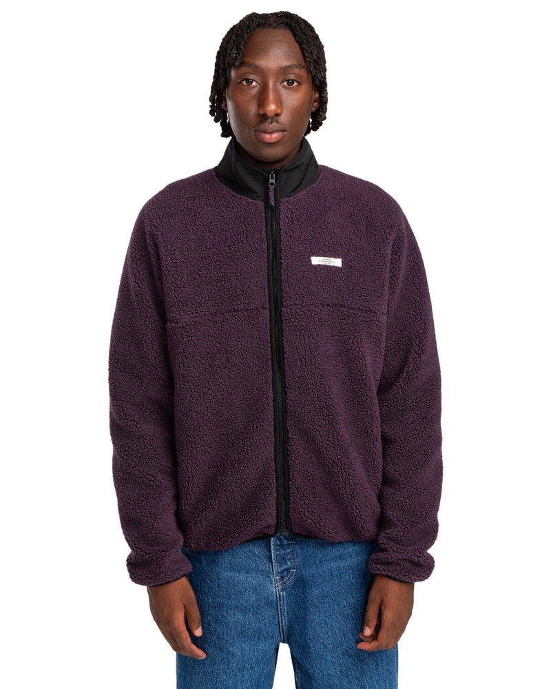 Load image into Gallery viewer, Element Men&#39;s Classic Sherpa Jacket Plum Perfect ELYJK00223-PSN0
