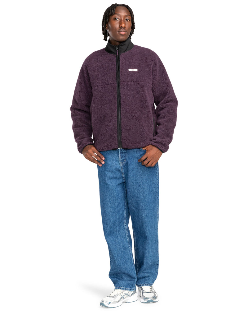 Load image into Gallery viewer, Element Men&#39;s Classic Sherpa Jacket Plum Perfect ELYJK00223-PSN0
