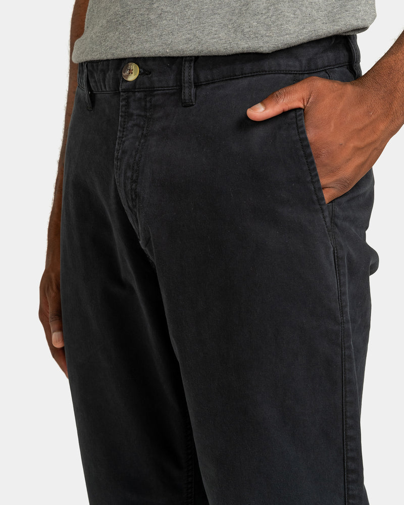 Load image into Gallery viewer, Element Men&#39;s Howland Classic Chino Pants Flint Black ELYNP00114-FBK
