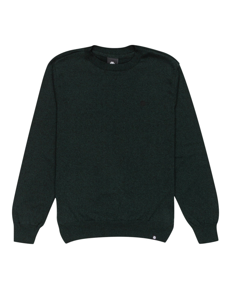 Load image into Gallery viewer, Element Men&#39;s Cornell Classic Crew Neck Sweater Deep Forest ELYSW00115_KSW0
