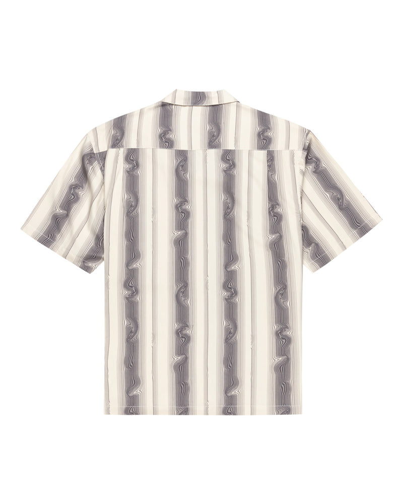 Load image into Gallery viewer, Element Men&#39;s Bowling Short Sleeves Shirt Swirl Stripes ELYWT00170_TEG3
