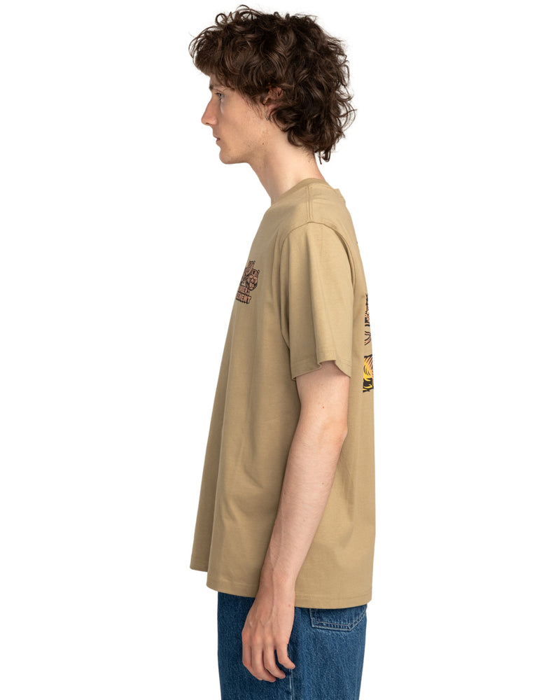 Load image into Gallery viewer, Element Men&#39;s Bear With Me Short Sleeve T-Shirt Khaki ELYZT00441-KHA
