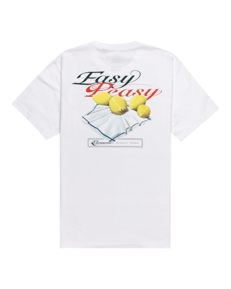 Load image into Gallery viewer, Element Men&#39;s Easy Short Sleeves T-shirt Optic White ELYZT00458_WBB0
