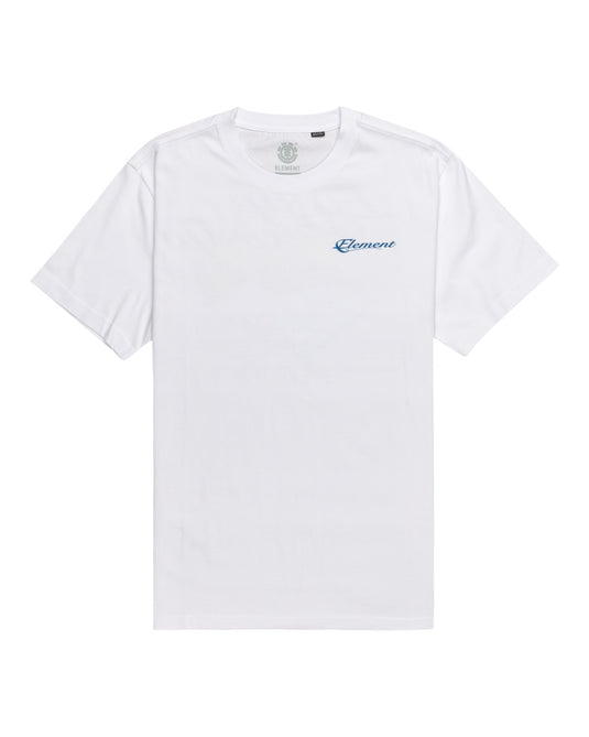 Element Men's Easy Short Sleeves T-shirt Optic White ELYZT00458_WBB0