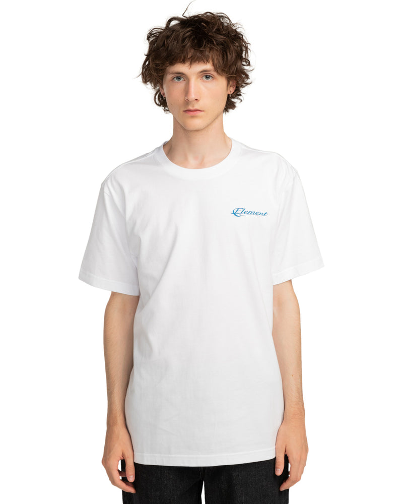 Load image into Gallery viewer, Element Men&#39;s Easy Short Sleeves T-shirt Optic White ELYZT00458_WBB0
