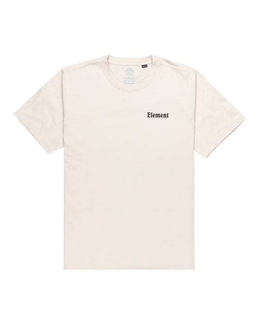 Element Men's Gets Better Short Sleeve T-Shirt Oat Milk ELYZT00508-TEG0