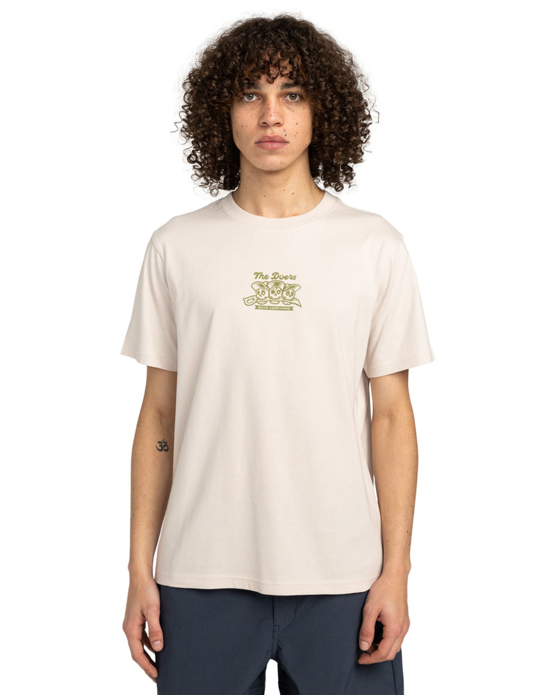 Load image into Gallery viewer, Element Men&#39;s Skeleton Gang Short Sleeves T-Shirt Oat Milk ELYZT00517-TEG0
