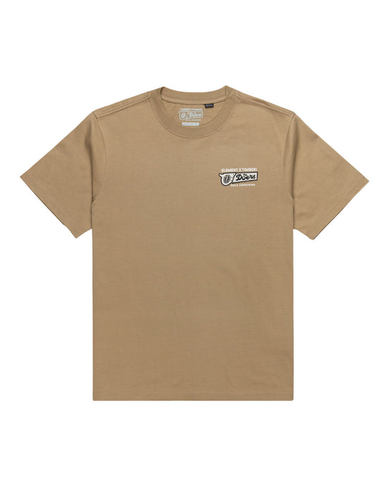 Element Men's Timber Icon Short Sleeves T-Shirt Khaki ELYZT00519-KHA