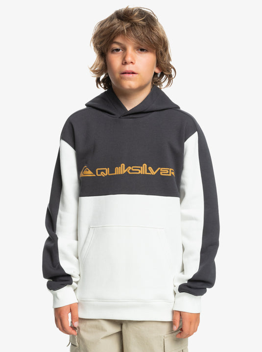 Quiksilver Kids' Knowledge Area Hoodie Snow White EQBFT03885_WBK0