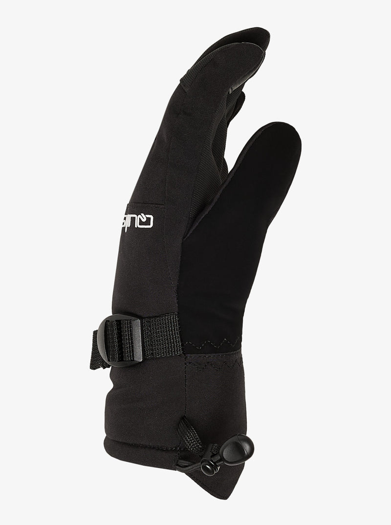 Load image into Gallery viewer, Quiksilver Kids&#39; Mission Snow Gloves True Black EQBHN03039_KVJ0
