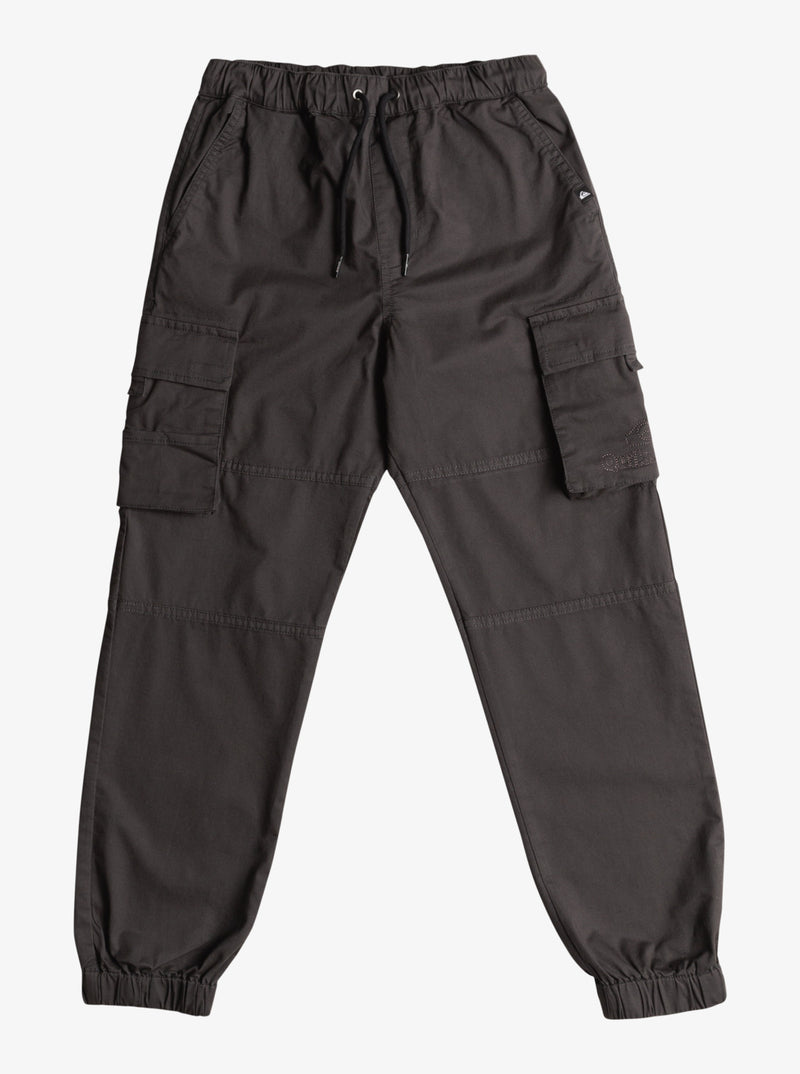 Load image into Gallery viewer, Quiksilver Kids&#39; We Get By Surf Cargo Trousers Tarmac EQBNP03124_KTA0
