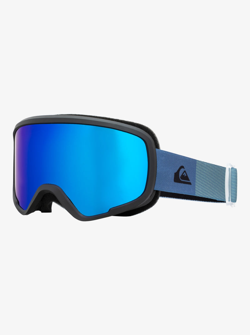 Load image into Gallery viewer, Quiksilver Kids&#39; Shredder Snowboard Goggles Flint Stone/Blue ML S3 EQBTG03024_SNA5
