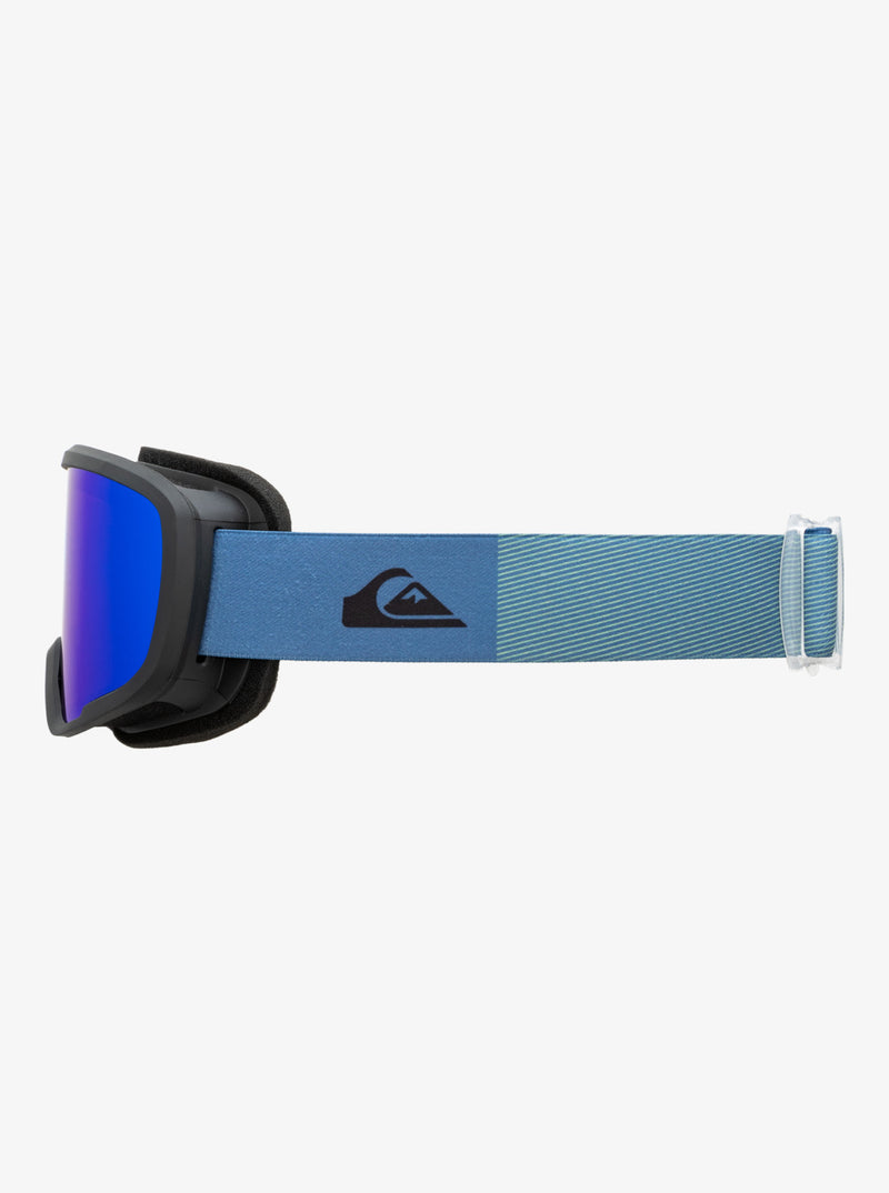 Load image into Gallery viewer, Quiksilver Kids&#39; Shredder Snowboard Goggles Flint Stone/Blue ML S3 EQBTG03024_SNA5
