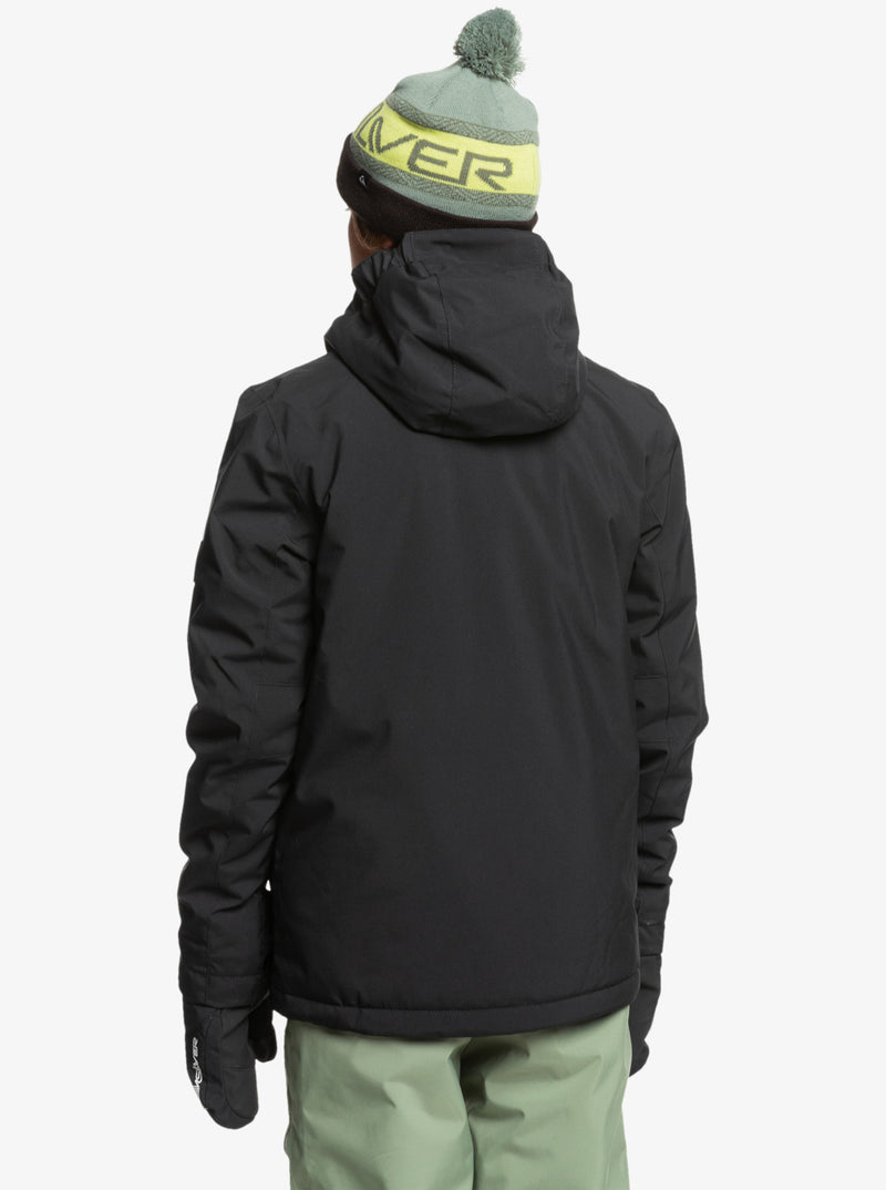 Load image into Gallery viewer, Quiksilver Kids&#39; Mission Technical Snow Jacket (8-16) True Black EQBTJ03157_KVJ0
