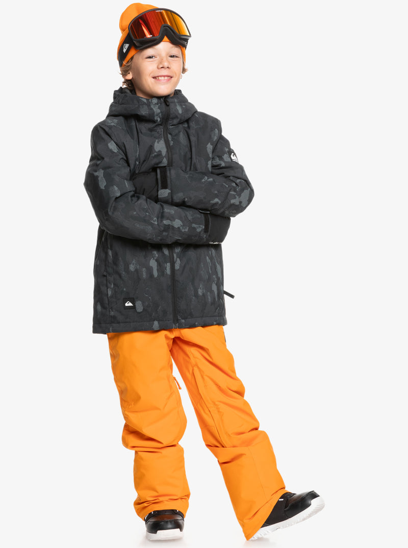 Load image into Gallery viewer, Quiksilver Kids&#39; Mission Snow Jacket (8-16) Nature Zoom Dark Shadow EQBTJ03199_KRP3
